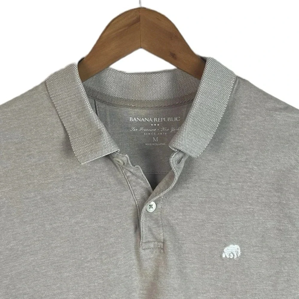 PO705 Men’s Banana Republic Classic Casual Polo Shirt M